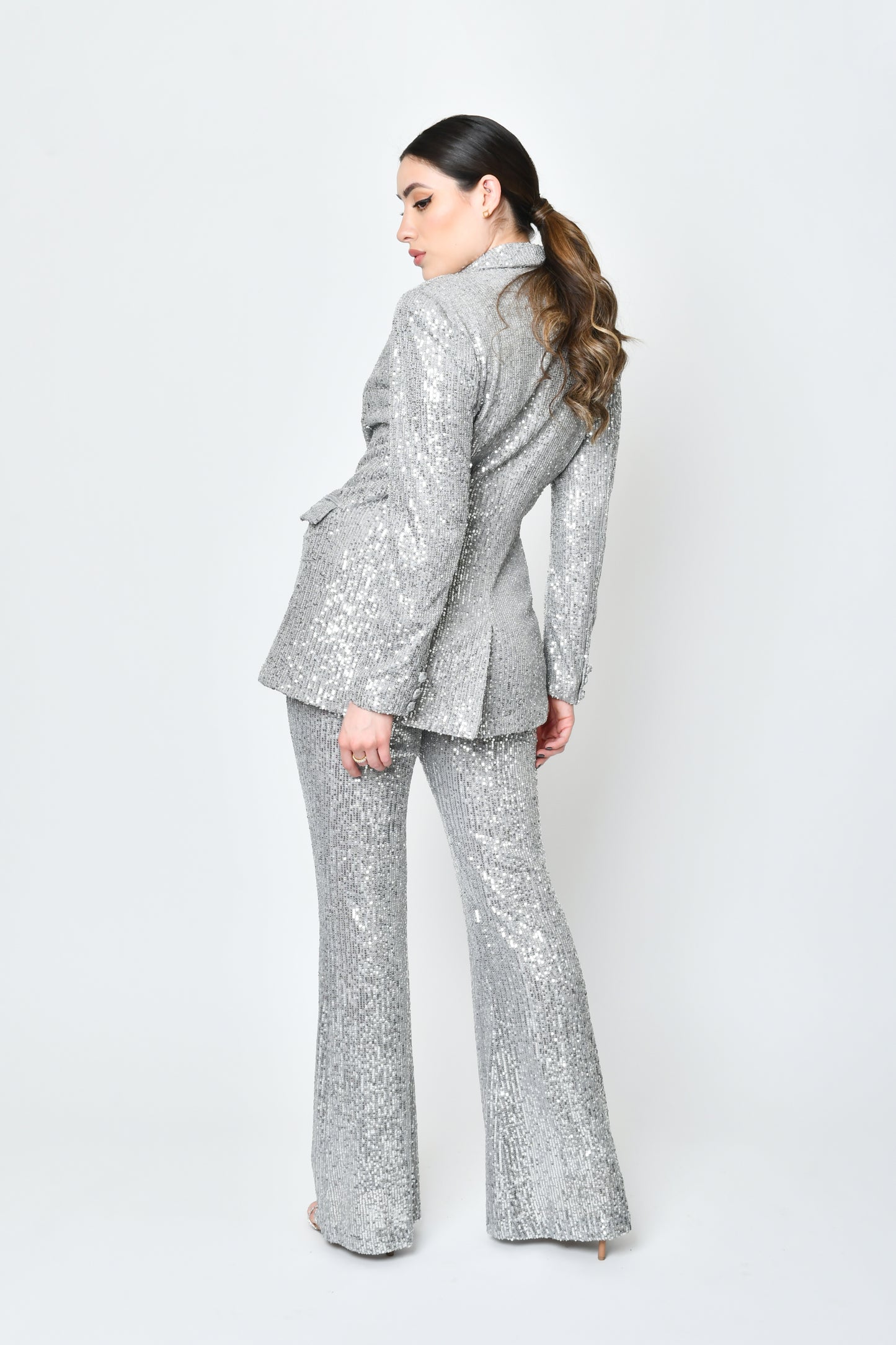 Hanna Silver Suit