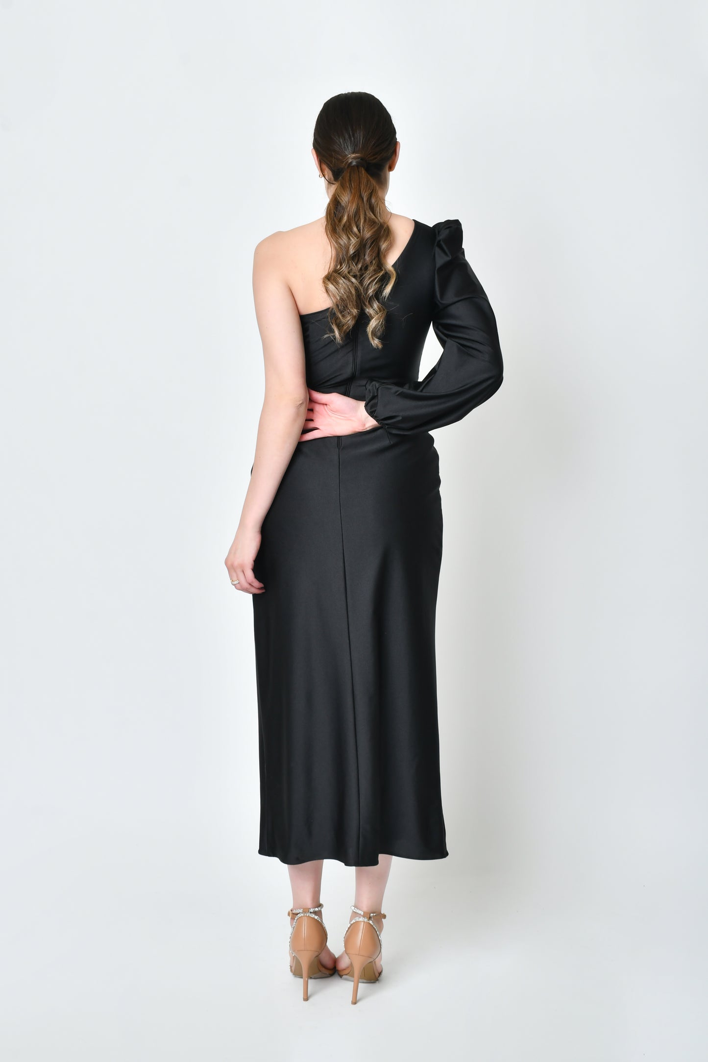 Alina Black Dress