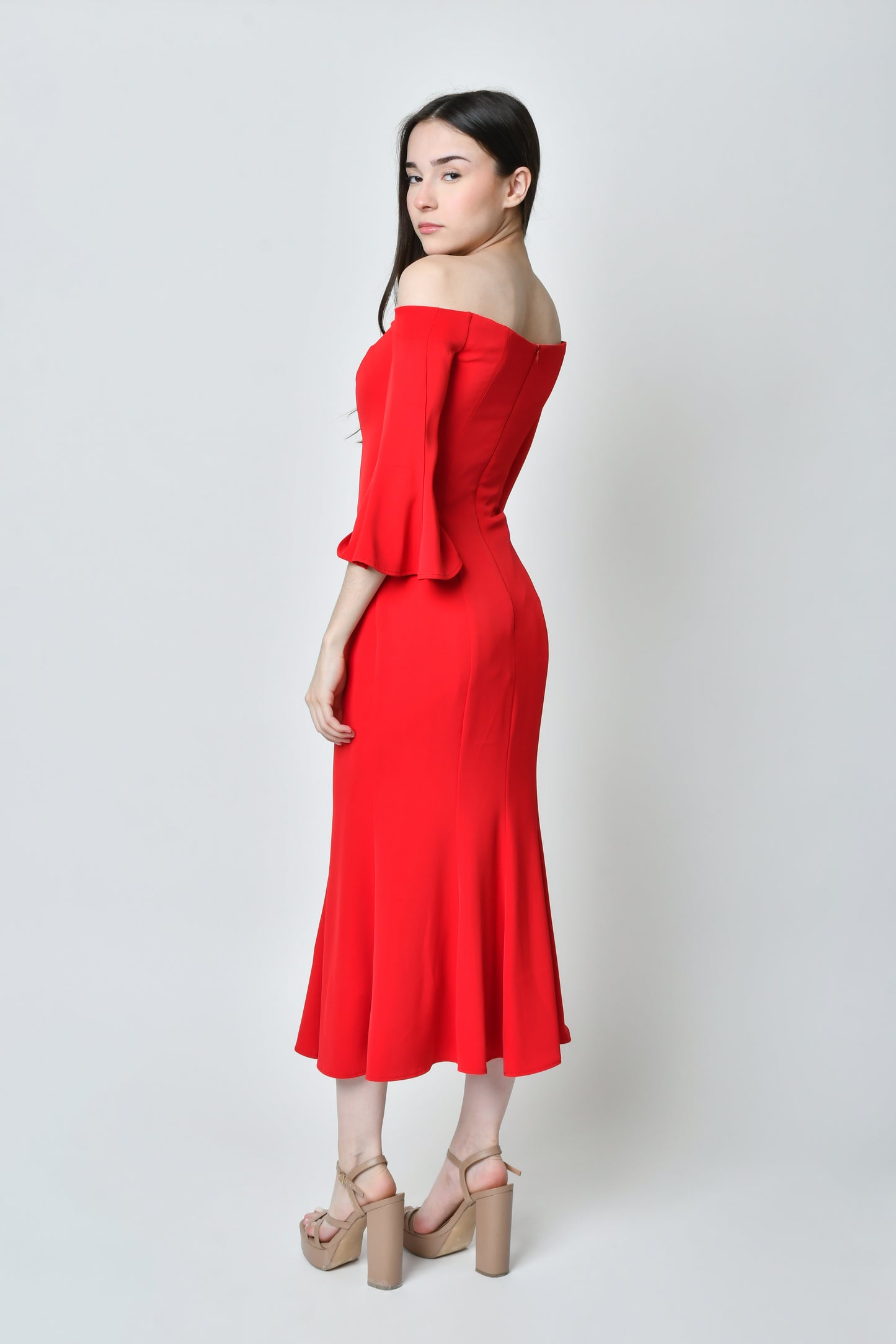 Maggie Red Dress
