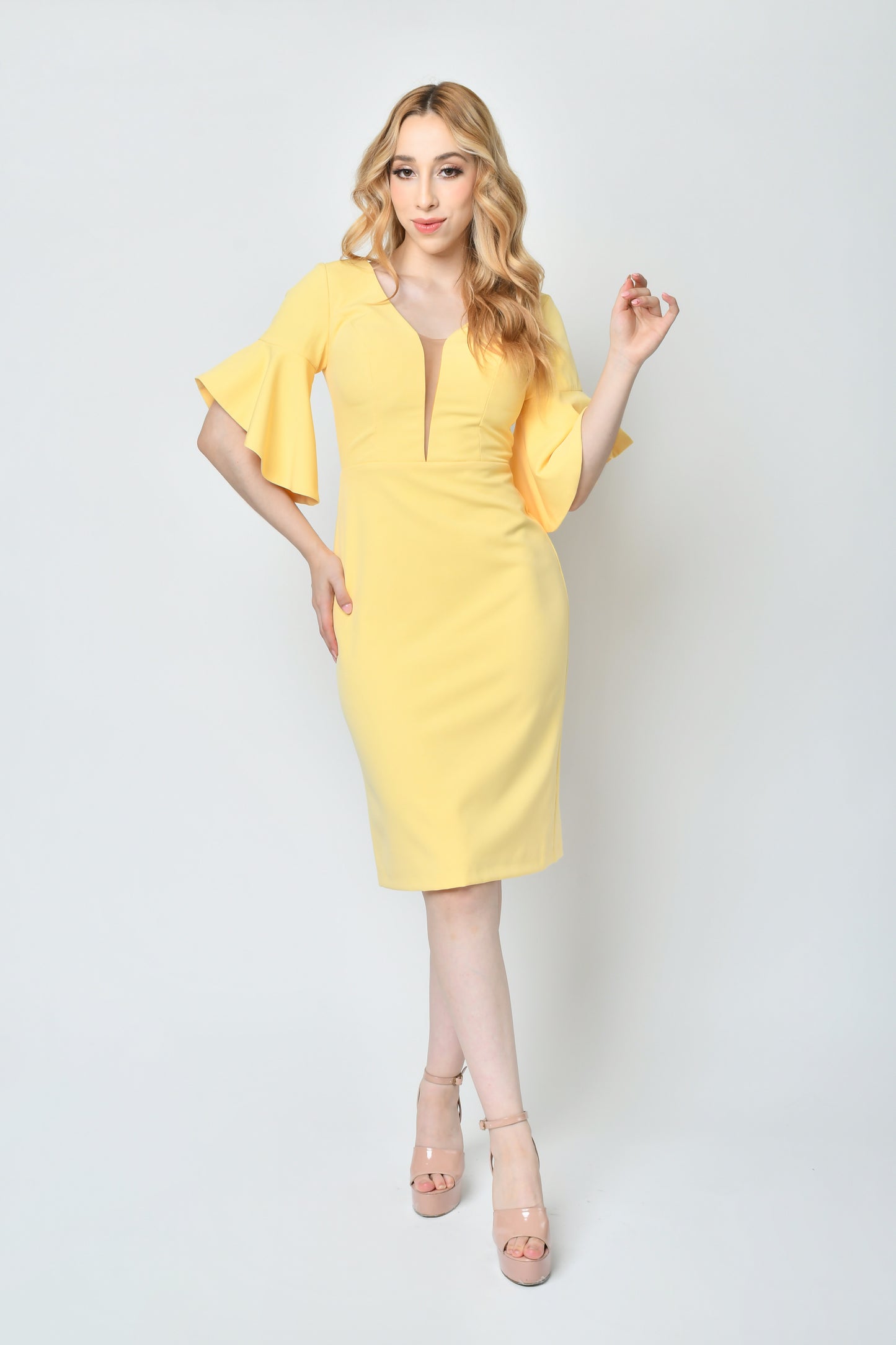 Demi Yellow Dress