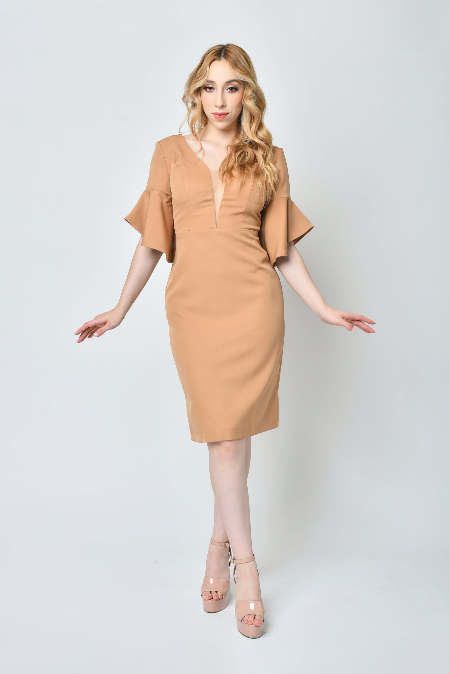 Demi Brown Dress