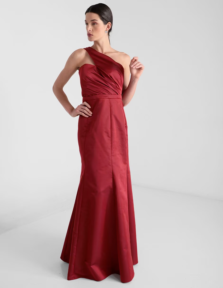 Liana Wine Dress