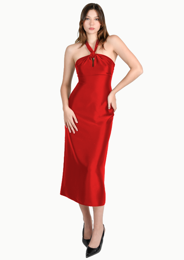 Corina Red Dress