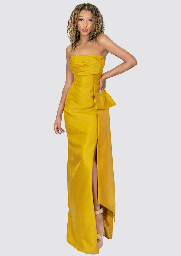 Taylor Yellow Dress