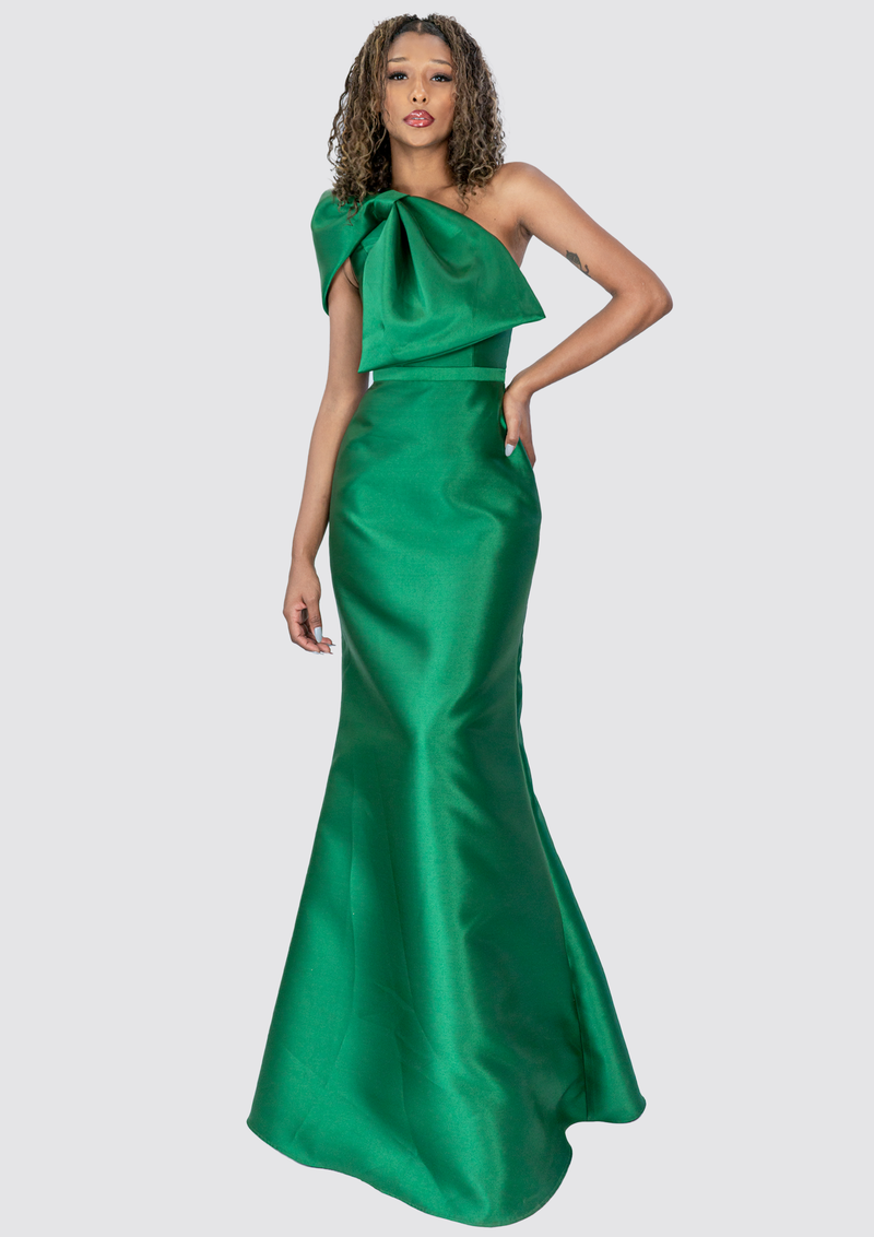 Denisse Green Dress