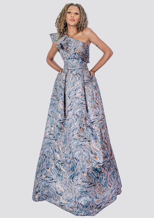 Chantal grey Dress