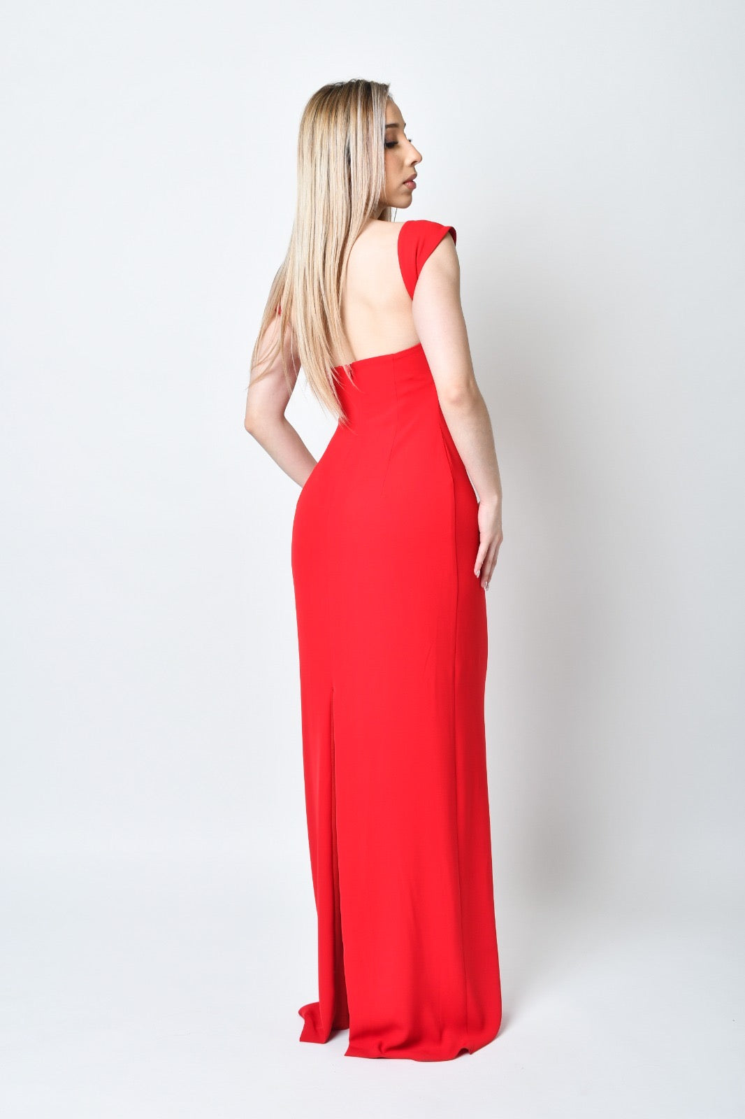 Cameron Red Dress