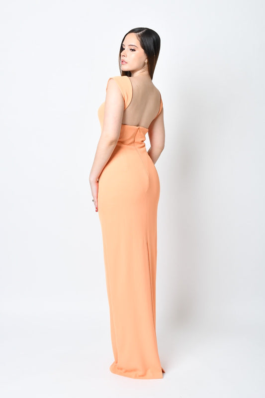 Cameron Orange Dress