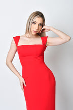 Cameron Red Dress