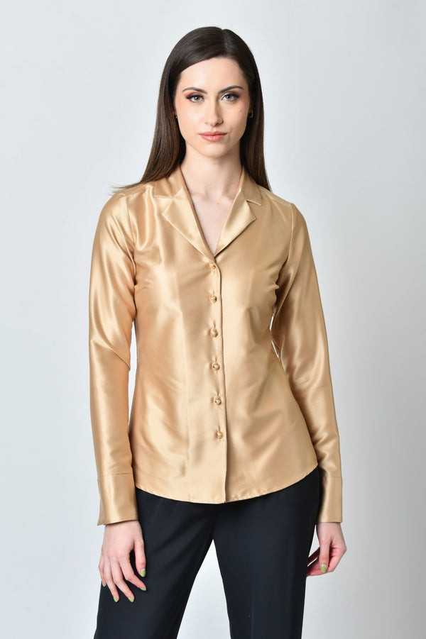 Celine Gold Blouse