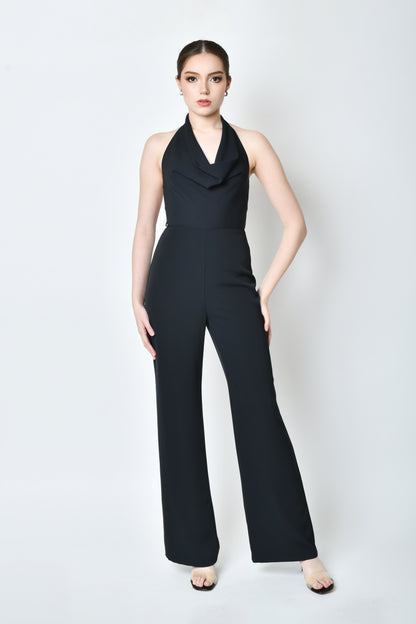 Barbara Black Jumpsuit
