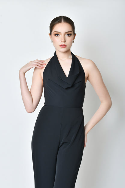 Barbara Black Jumpsuit