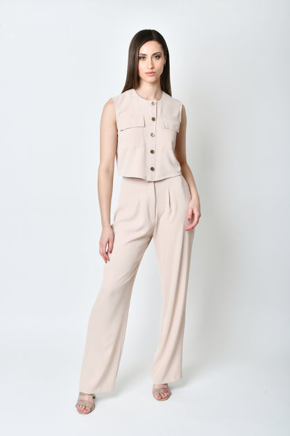 Brunella Beige Top