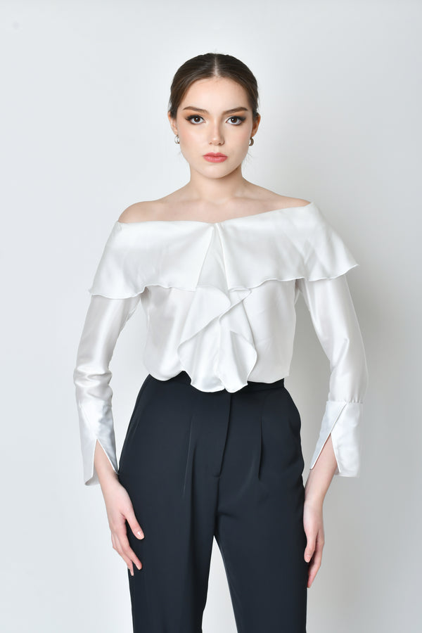 Aura white Blouse