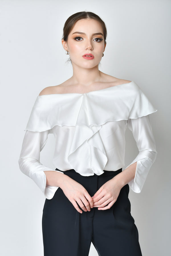 Aura white Blouse