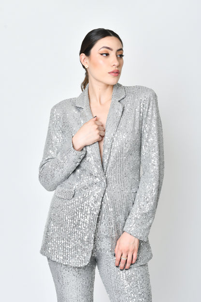 Hanna Silver Suit