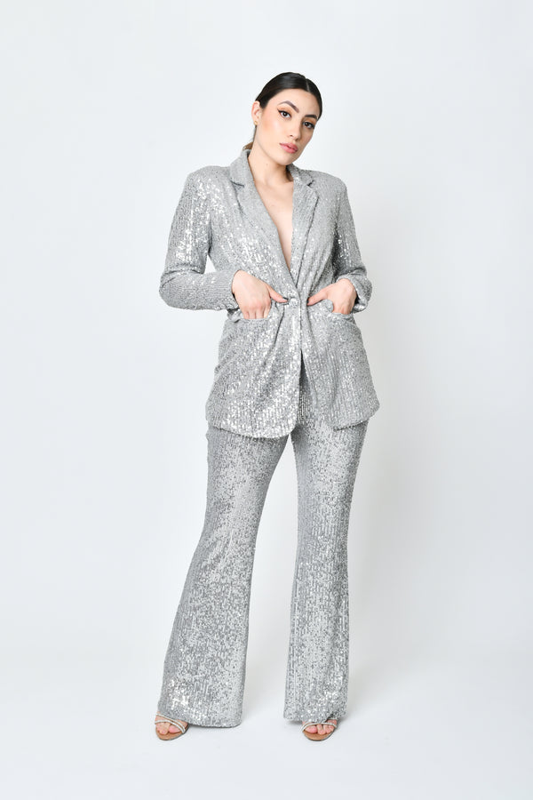 Hanna Silver Suit