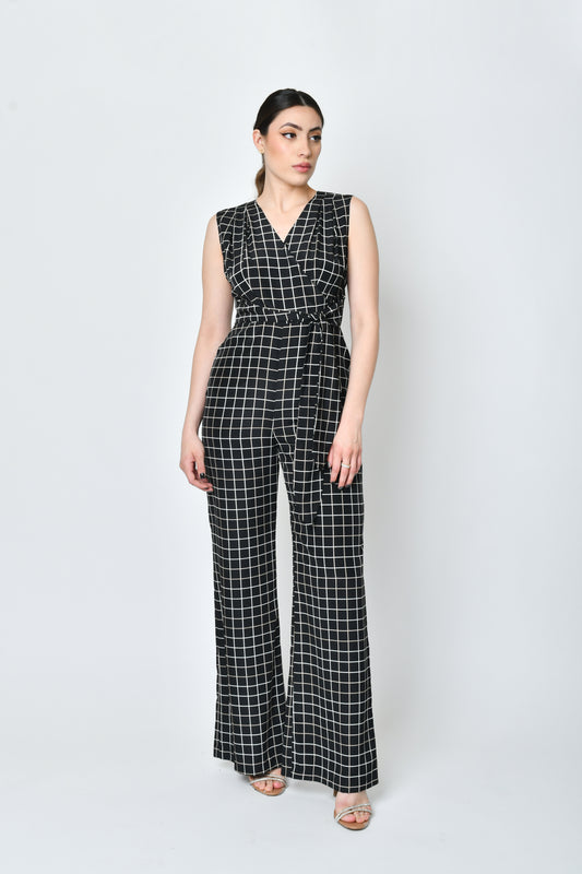 Estefanía  Black Jumpsuit