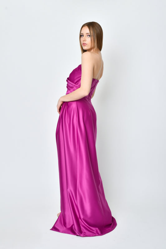 Romina Magenta Dress