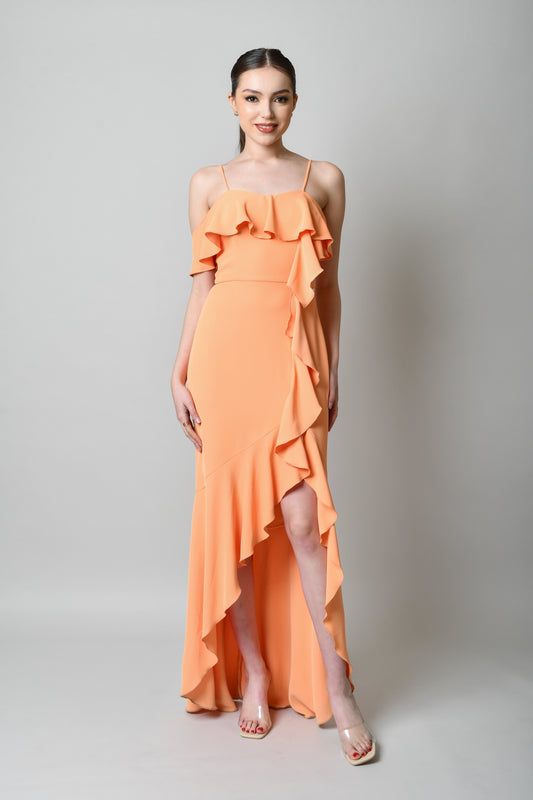 Valery Orange Dress