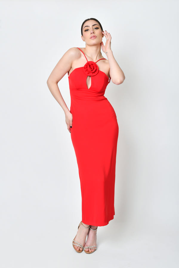 Danna Red Dress