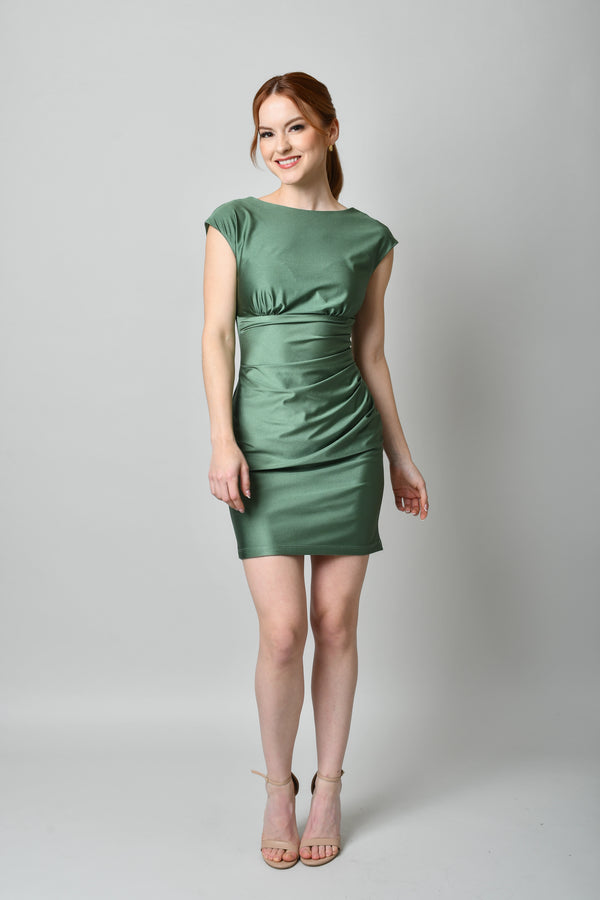 Amaris Olive Dress