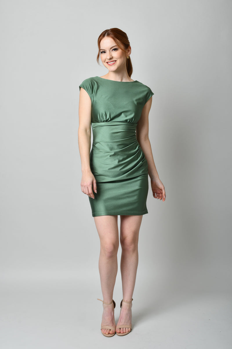 Amaris Olive Dress