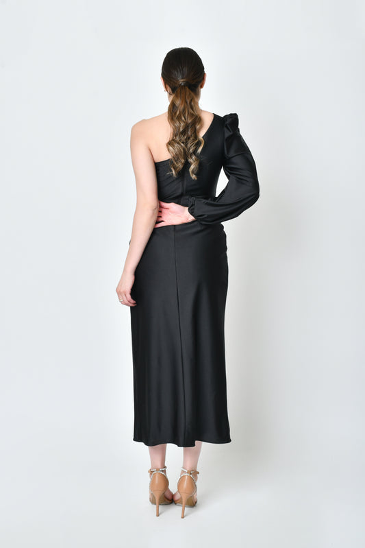 Alina Black Dress