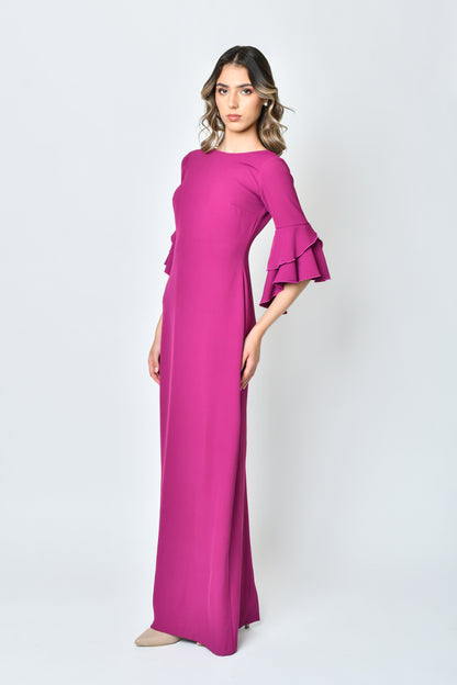 Zoe Magenta Dress