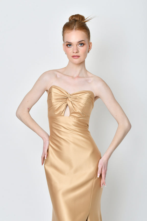 Rachel Gold Dress
