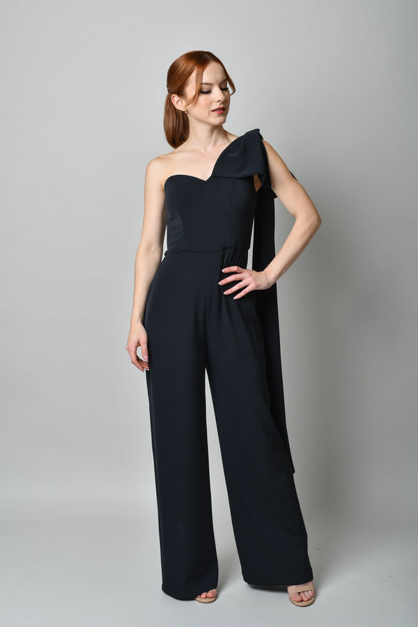 CARLOTA  BLACK JUMPSUIT