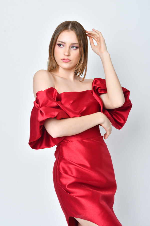 Adrie Red Dress