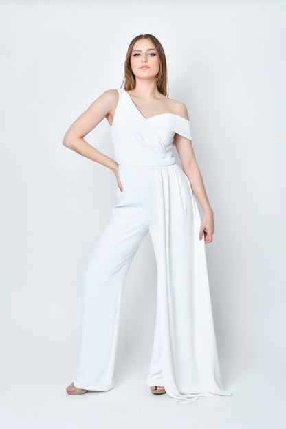 Connie White Jumpsuit