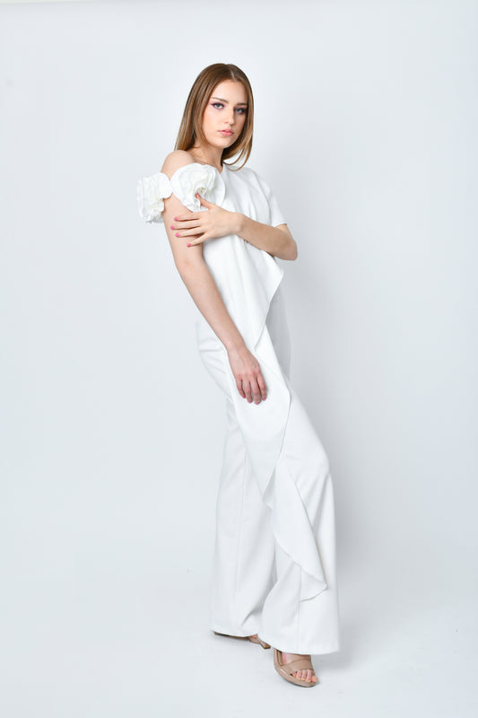Anna White Jumpsuit