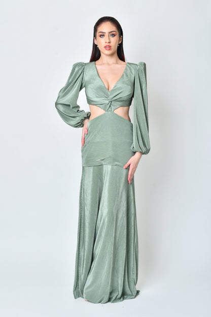 Carmina Green Dress