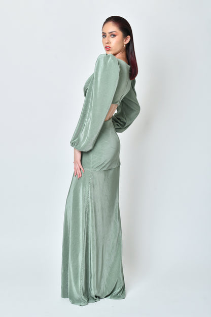 Carmina Green Dress