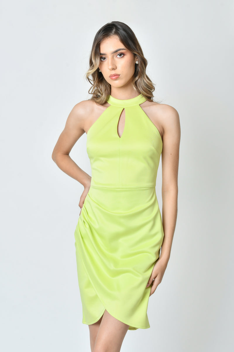 Rosina Lemon Dress