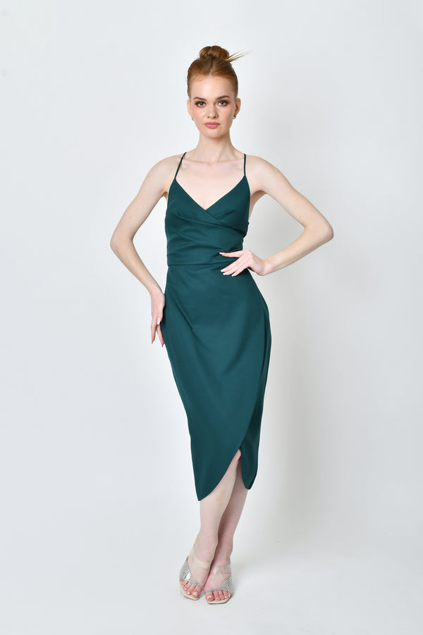Mina Green Dress
