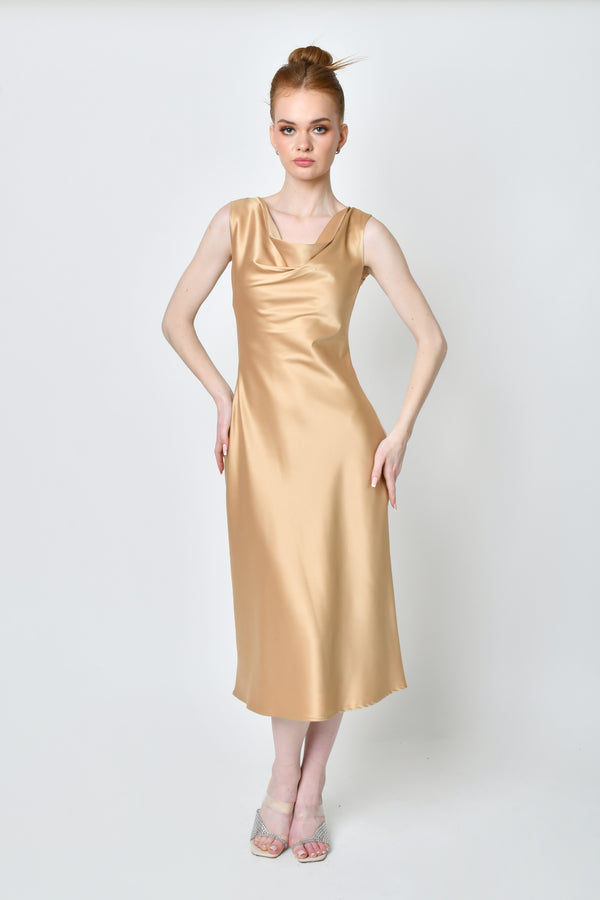 Lessy Gold Dress