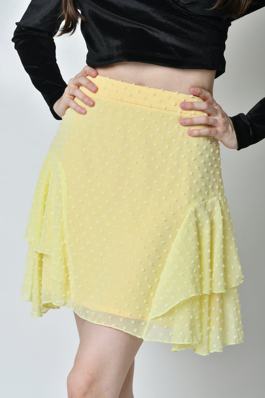 Ava Yellow Skirt