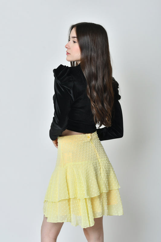 Ava Yellow Skirt