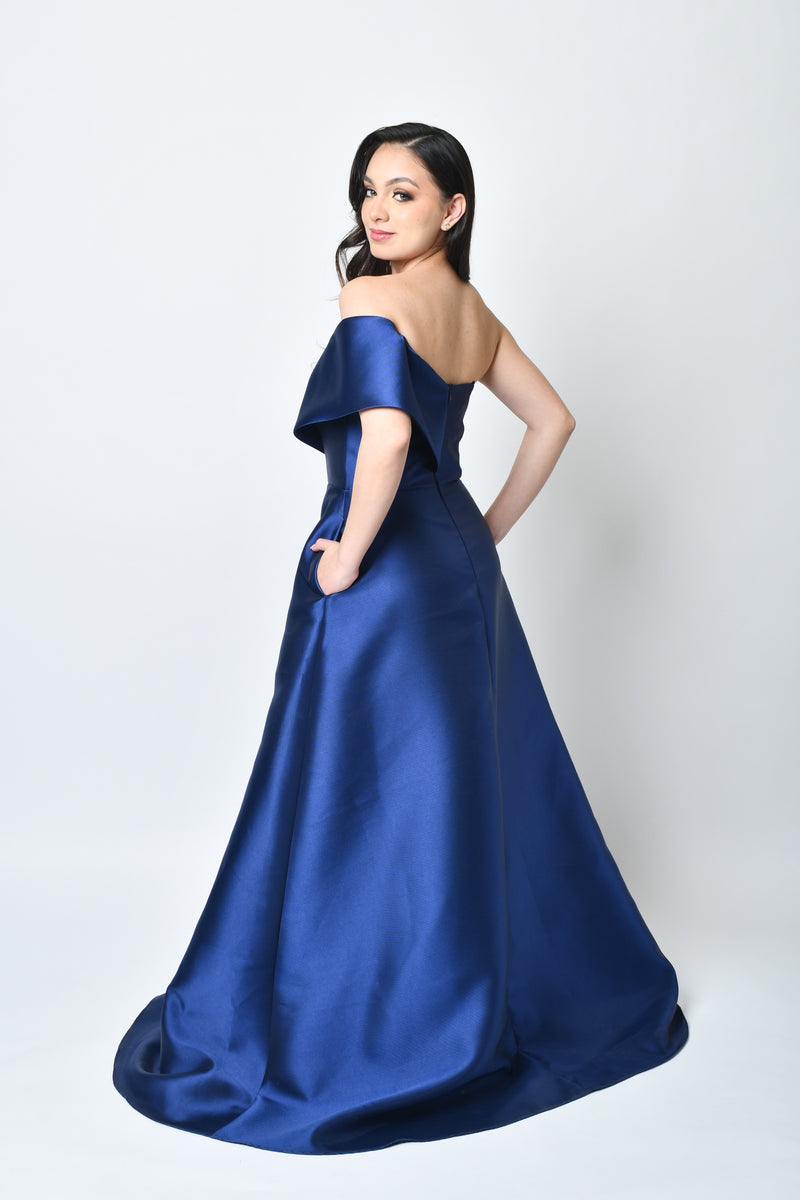 Arelis Blue Dress
