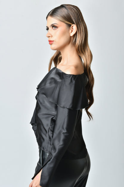 Aura black Blouse