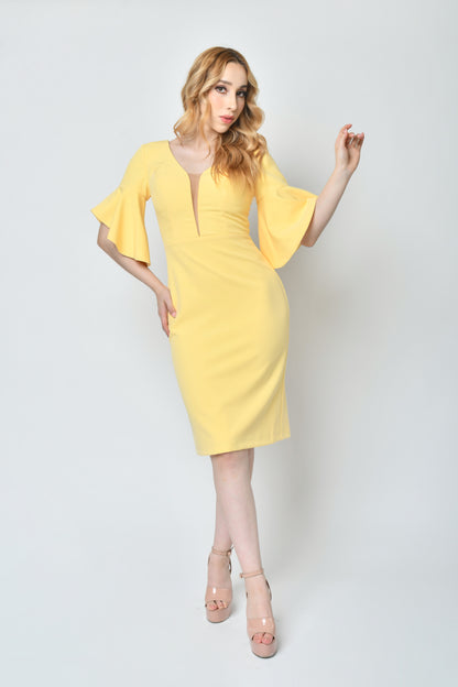 Demi Yellow Dress