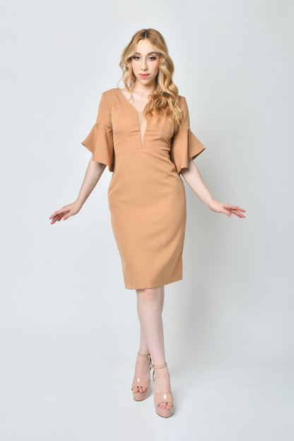 Demi Brown Dress