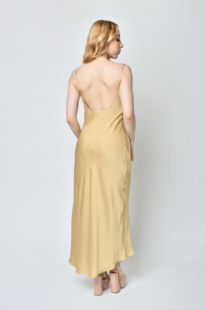 Sumara Gold Dress