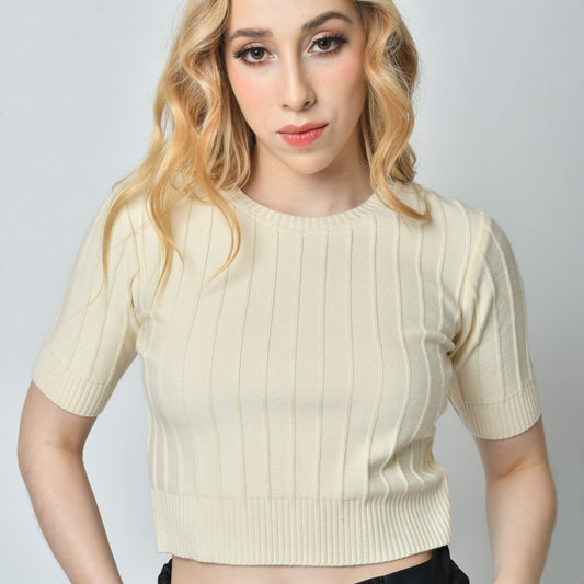 Eva Cream Blouse