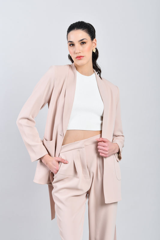 Noelia Beige Blazer