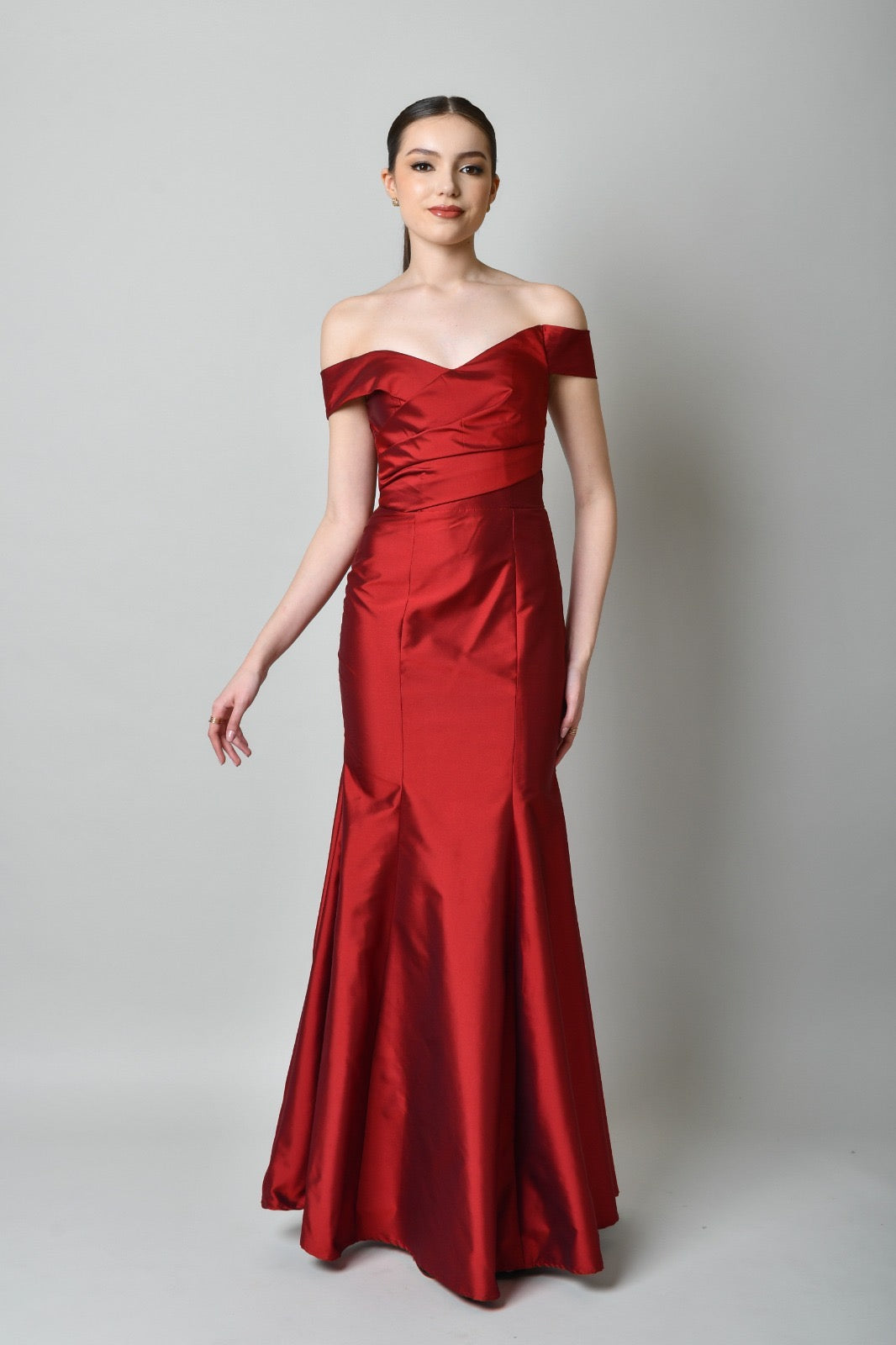Rosmary Wine Dress