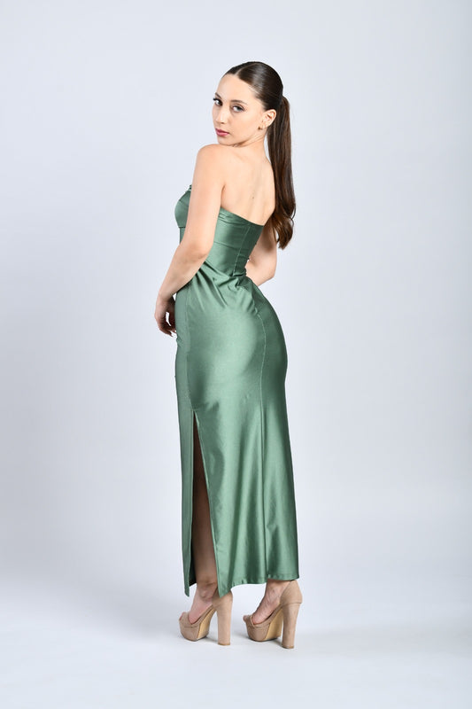 Eiza Olive Dress